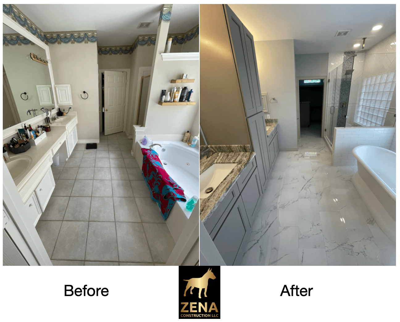 Master Bathroom and Closet Remodel